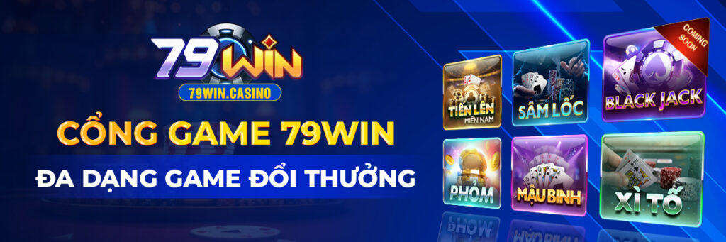 79Win.casino – Cổng game đổi thưởng uy tín với kho trò chơi đa dạng và giao diện hiện đại.