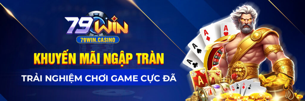 Tham gia 79Win.casino để tận hưởng giải trí thỏa thích và cơ hội nhận thưởng cực lớn mỗi ngày!
