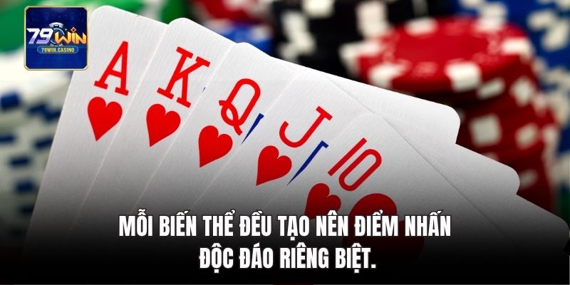 Mỗi biến thể đều tạo nên điểm nhấn độc đáo riêng biệt.